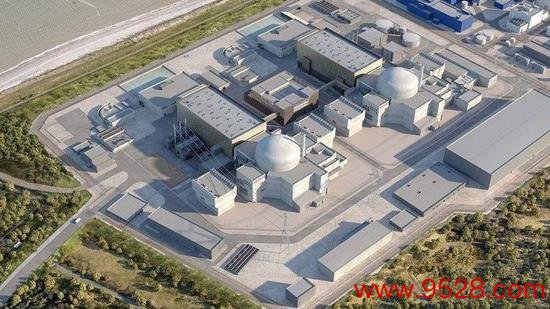 赛兹韦尔C核电站建成收尾图 图源：BBC