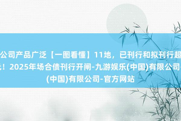 公司产品广泛【一图看懂】11地，已刊行和拟刊行超4800亿元！2025年场合债刊行开闸-九游娱乐(中国)有限公司-官方网站